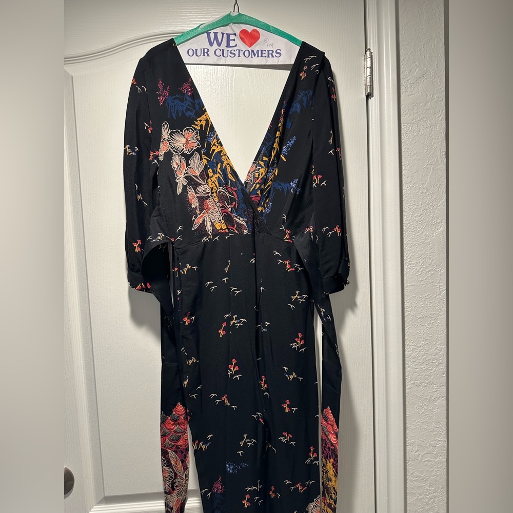 ANTHROPOLOGIE-Feather and Bone Jumpsuit